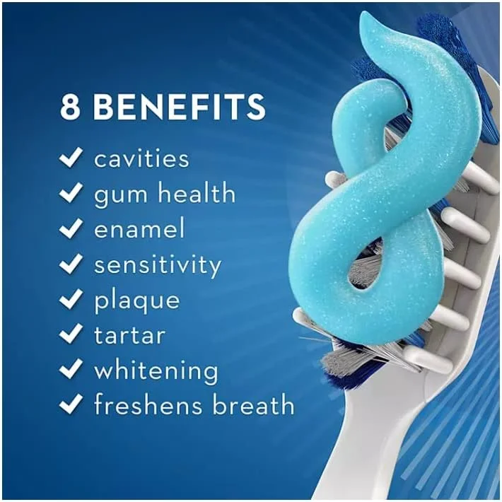 خمیر دندان کرست پرو-هلث، سفید کننده پیشرفته دندان (164 گرم، بسته 5 عددی) خمیر دندان کرست پرو-هلث، سفید کننده پیشرفته دندان (164 گرم، بسته 5 عددی)