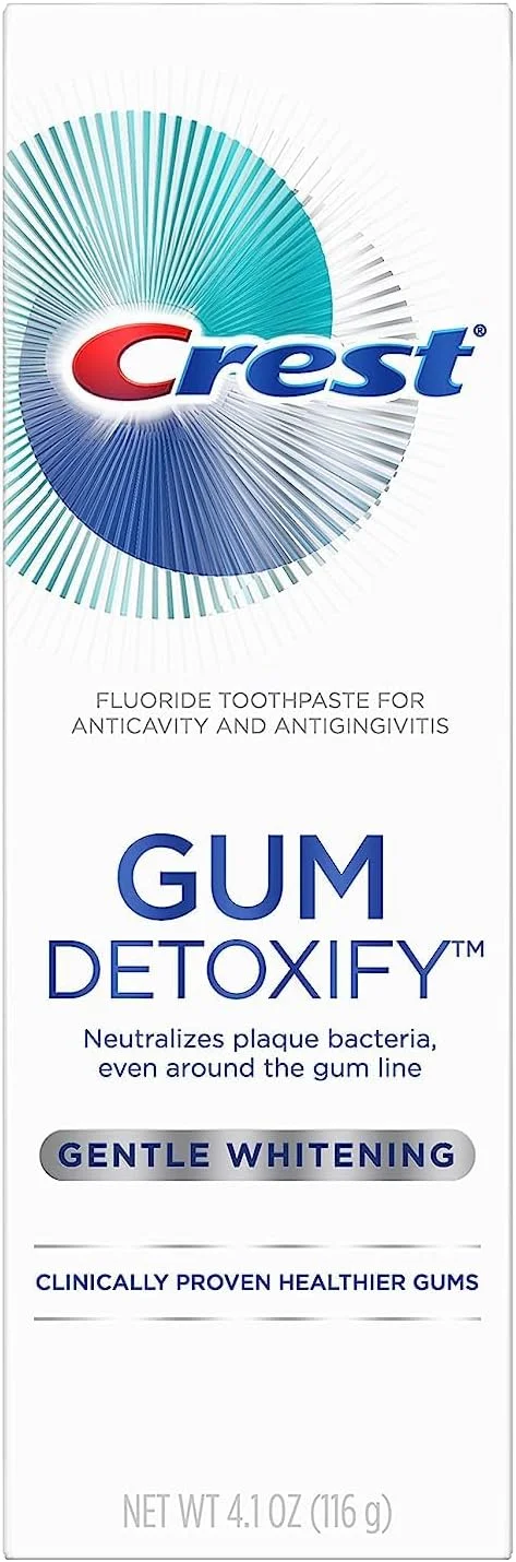 خمیر دندان کرست، سم زدای لثه، سفید کننده ملایم حاوی فلوراید - 116 گرم خمیر دندان کرست، سم زدای لثه، سفید کننده ملایم حاوی فلوراید - 116 گرم