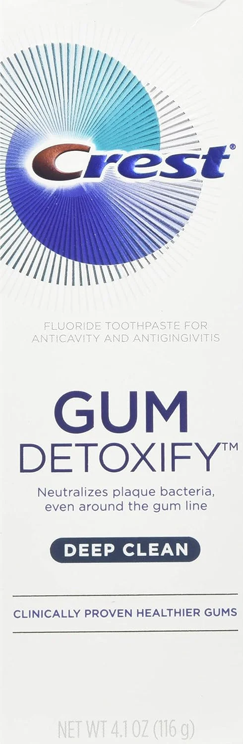خمیر دندان پاک کننده عمیق لثه کرست، بسته سه تایی 116 گرمی، 3 بسته (3 عدد تیوب)