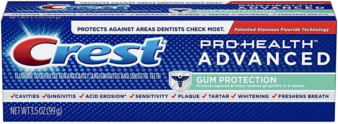 خمیر دندان محافظ لثه پیشرفته کرست پرو-هلث 100 گرمی (بسته 3 عددی) خمیر دندان محافظ لثه پیشرفته کرست پرو-هلث 100 گرمی (بسته 3 عددی)