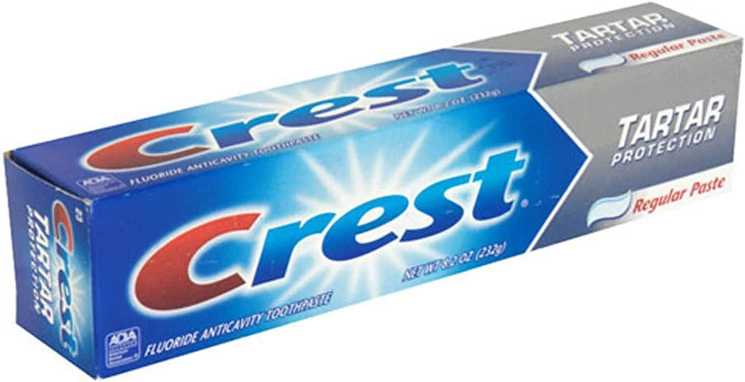 خمیر دندان کرست محافظت از جرم و سفید کننده نعناع خنک، ضد پوسیدگی، 232 گرم (بسته 4 عددی)