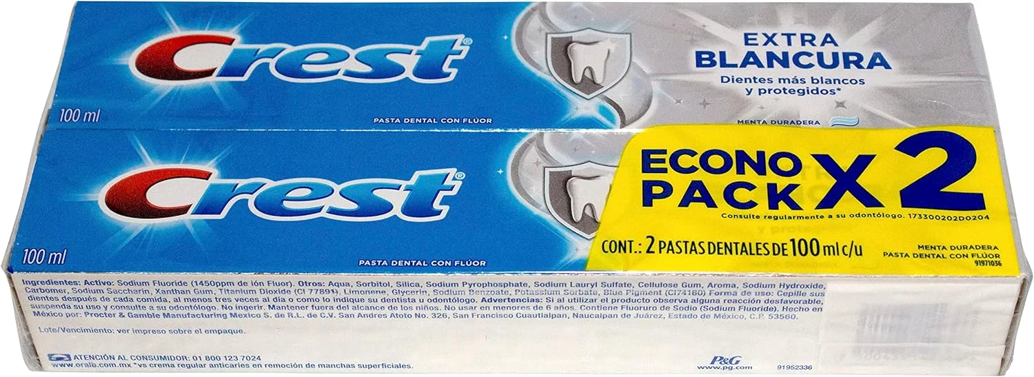 خمیر دندان کرست بلانکورا 2 عدد 100 میلی لیتر خمیر دندان کرست بلانکورا 2 عدد 100 میلی لیتر