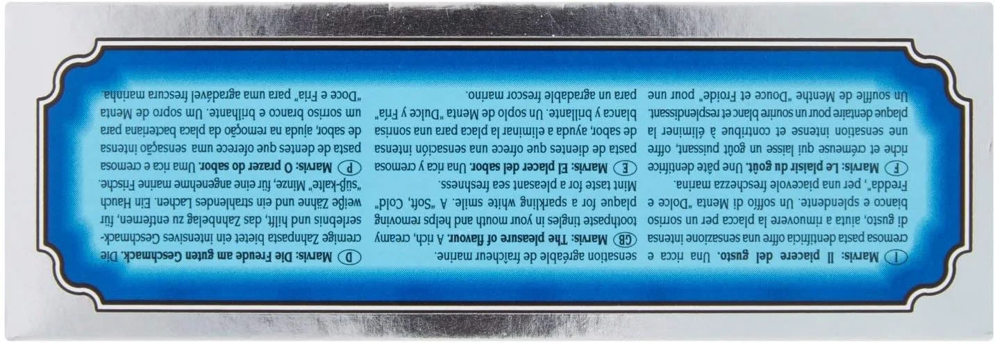 خمیر دندان نعناع آبی مارویس - 25 میلی لیتر