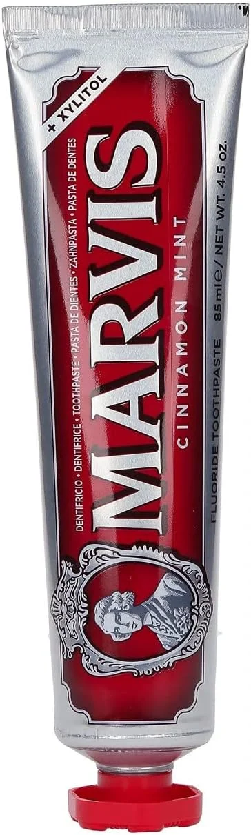 خمیر دندان نعناع دارچینی مارویس، بسته 3 عددی 85 میلی لیتری