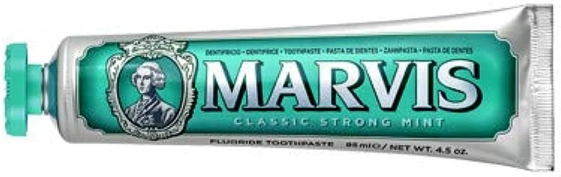 خمیر دندان کلاسیک نعنایی قوی Marvis