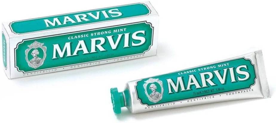 خمیر دندان نعناع قوی کلاسیک مارویس (2 بسته 85 میلی لیتری)