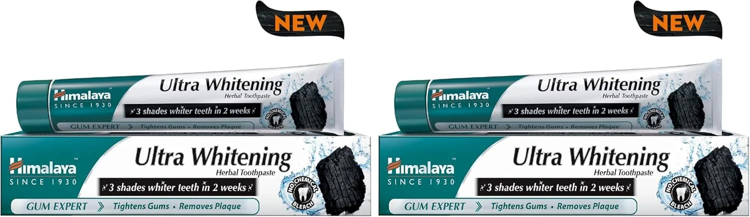 از فروشگاه هیمالیا دیدن کنید: خمیر دندان گیاهی فوق العاده سفید کننده هیمالیا با زغال نارگیل فعال که در 2 هفته دندان هایی 3 درجه روشن تر به شما می دهد - 75 میلی لیتر (بسته 2 عددی) از فروشگاه هیمالیا دیدن کنید: خمیر دندان گیاهی فوق العاده سفید کننده هیمالیا با زغال نارگیل فعال که در 2 هفته دندان هایی 3 درجه روشن تر به شما می دهد - 75 میلی لیتر (بسته 2 عددی)