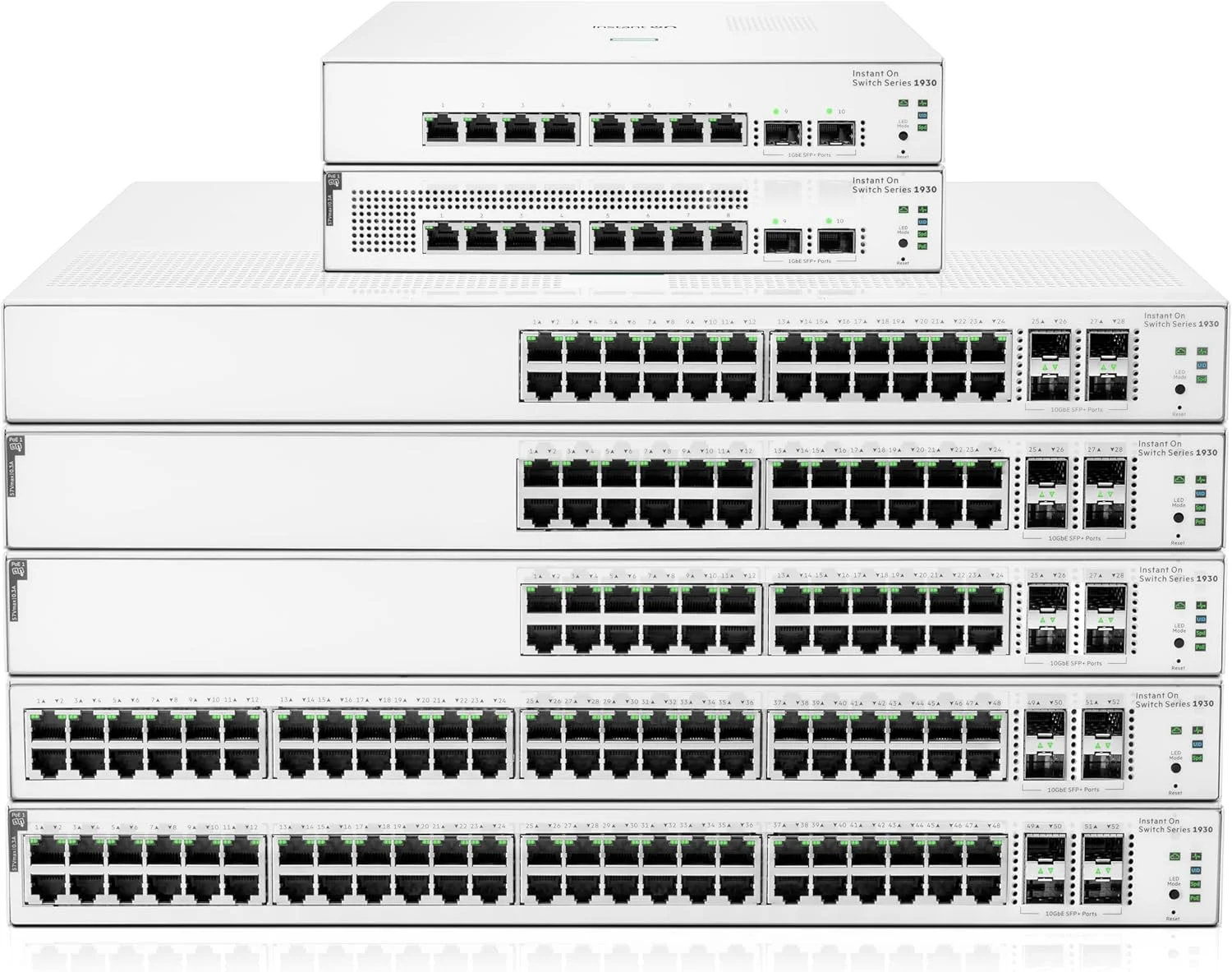 سوئیچ شبکه 24 پورت گیگابیتی HPE Networking Instant On سری 1930، لایه 2+، مدیریت هوشمند، اترنت | 24x 1G | 4x SFP+ | کابل برق UK (JL682A#ACC) سوئیچ شبکه 24 پورت گیگابیتی HPE Networking Instant On سری 1930، لایه 2+، مدیریت هوشمند، اترنت | 24x 1G | 4x SFP+ | کابل برق UK (JL682A#ACC)