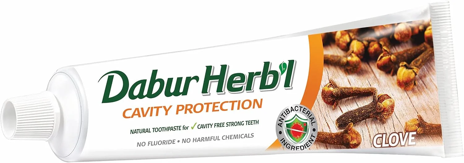 خمیر دندان گیاهی محافظ حفره دندان با طعم میخک دابور - خمیر دندان مسافرتی کوچک، 20 گرم خمیر دندان گیاهی محافظ حفره دندان با طعم میخک دابور - خمیر دندان مسافرتی کوچک، 20 گرم