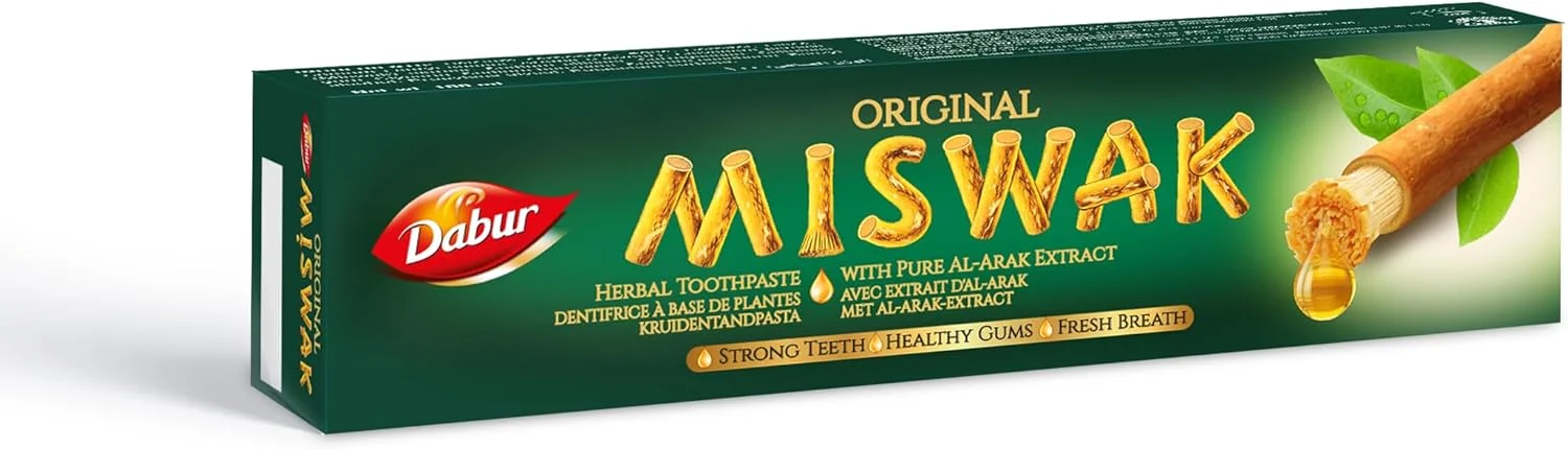 خمیر دندان گیاهی دابور مسواک ۱۰۰ میلی لیتر
