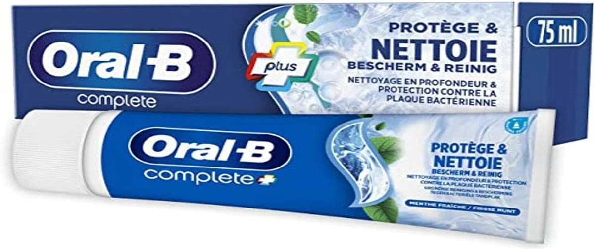 خمیر دندان اورال-بی Complete Plus محافظت و تمیز کننده 75 میلی لیتر