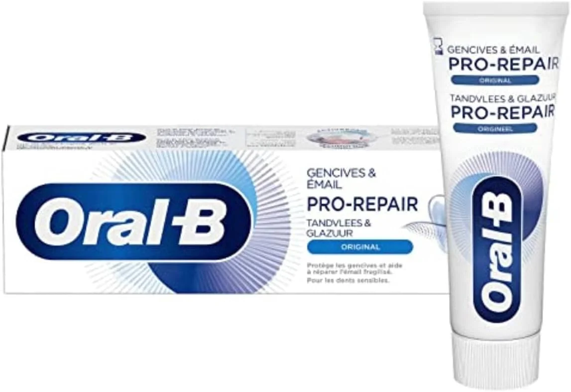 خمیر دندان اورال-بی Pro-Repair لثه و مینای دندان مدل Original - حجم 75 میلی لیتر