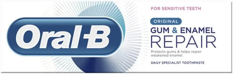 خمیر دندان اورال بی ترمیم کننده مینای دندان مدل Original حجم 75 میلی لیتر