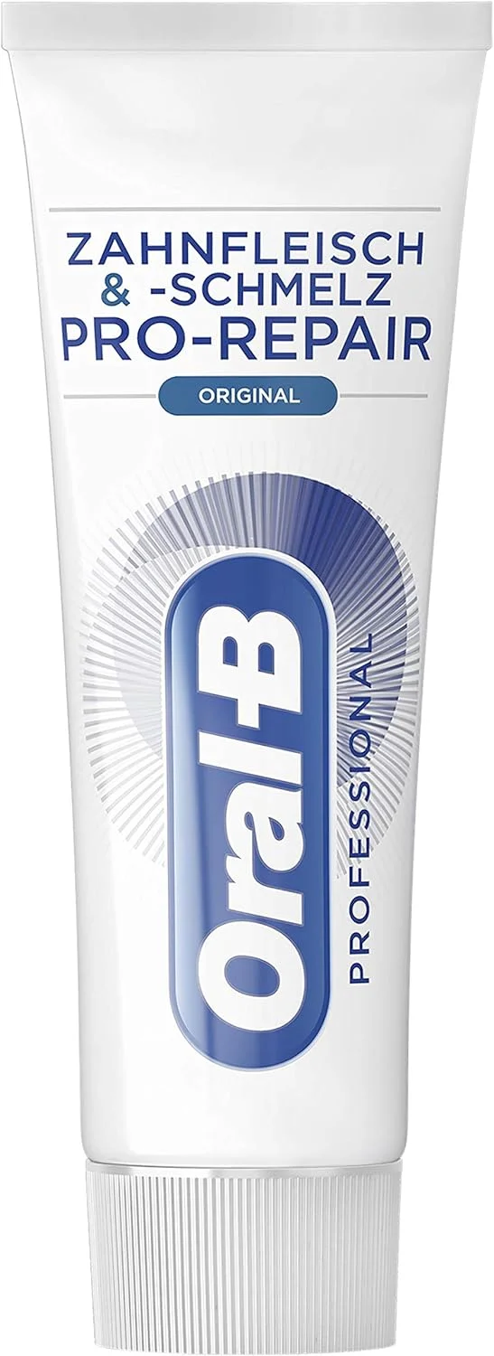 خمیر دندان اورال-بی پروفشنال لثه و مینای دندان پرو-ریپیر اورجینال (6 عدد 75 میلی لیتر)