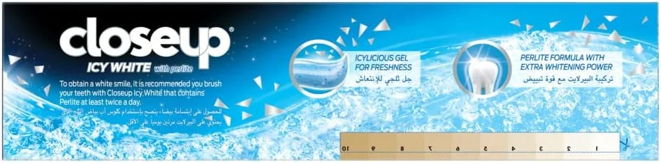 خمیر دندان کلوزآپ Icy White Winterblast، ۱۰۰ میلی لیتر