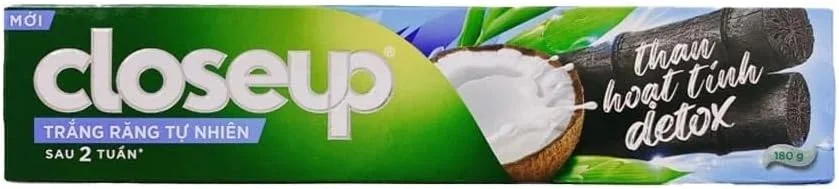 خمیر دندان سفید کننده و سم زدای زغالی کلوزآپ 180 گرم