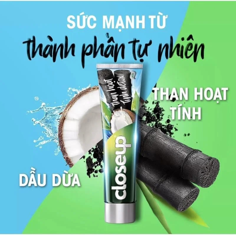 خمیر دندان سفید کننده و سم زدای زغالی کلوزآپ 180 گرم