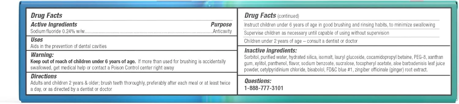 خمیر دندان گام هیدRAL برای خشکی دهان ۷۵ میلی لیتر