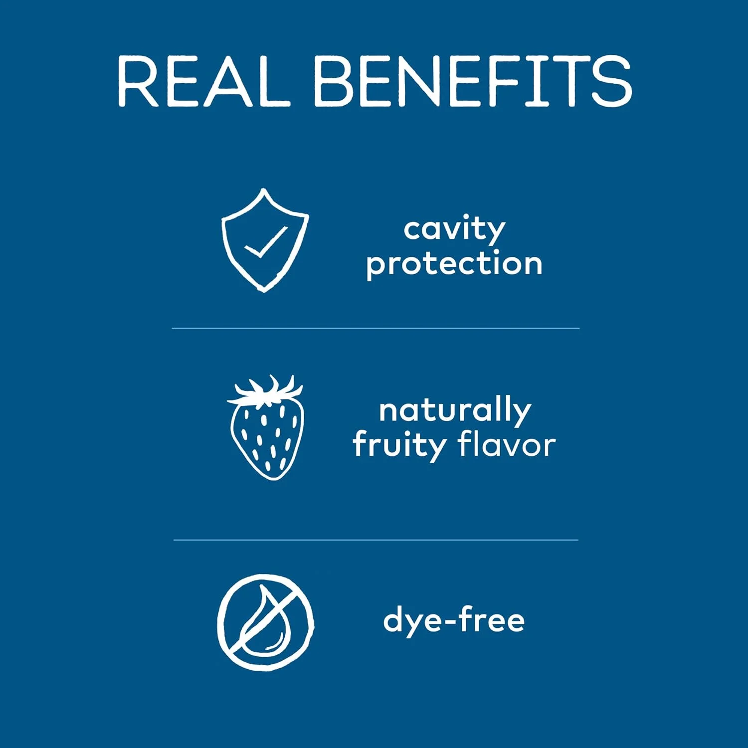 خمیر دندان کودکانه ضد پوسیدگی Tom's of Maine، توت فرنگی، 119 گرم، 3 عدد