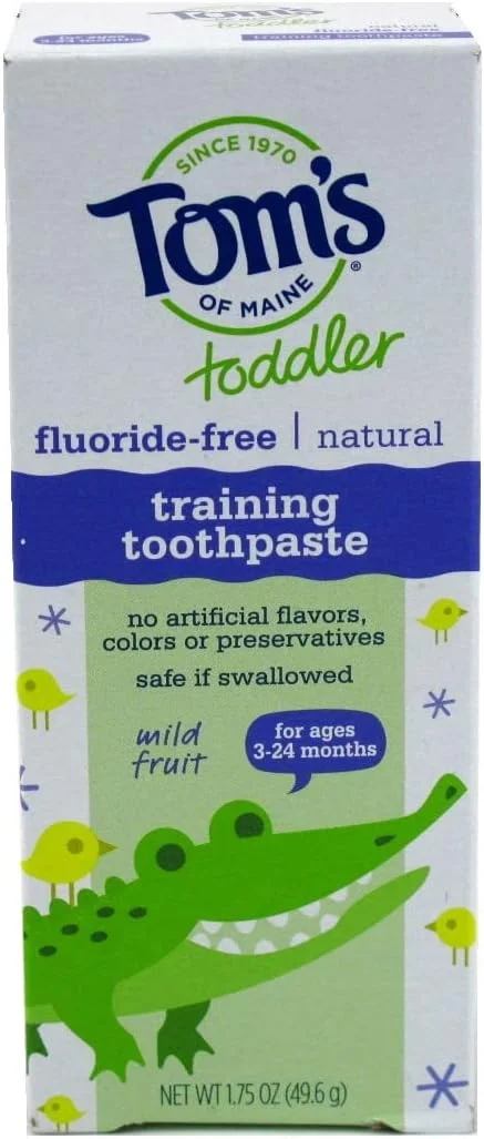 خمیر دندان بدون فلوراید کودکان Tom's of Maine، طعم میوه ملایم - 50 گرم - بسته 2 عددی خمیر دندان بدون فلوراید کودکان Tom's of Maine، طعم میوه ملایم - 50 گرم - بسته 2 عددی