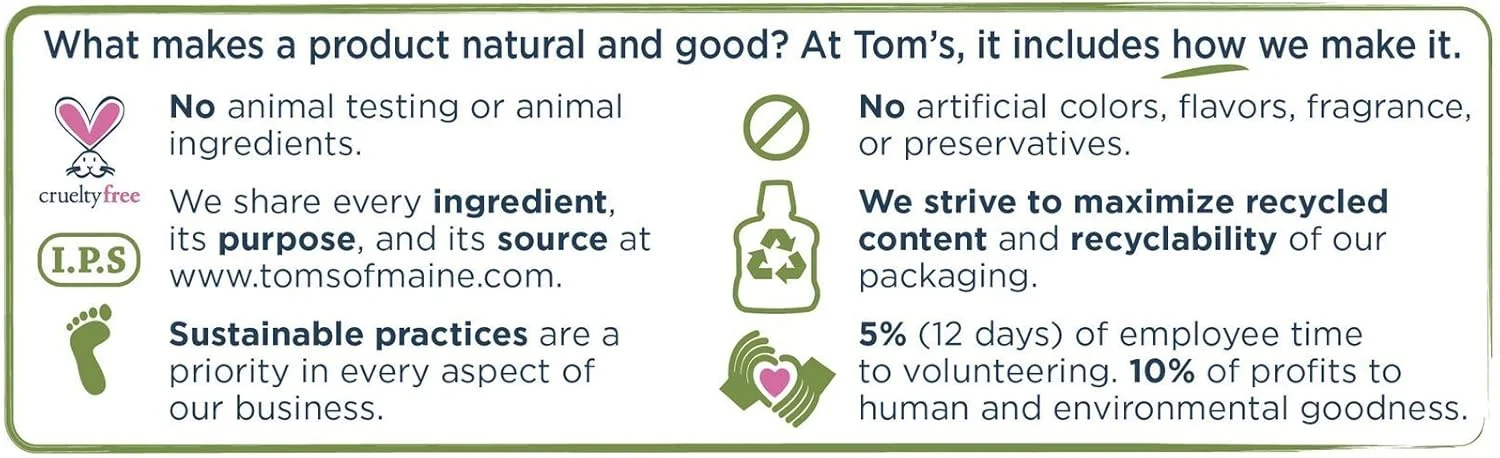 خمیر دندان کودکان تومز آف مین بدون فلوراید، توت فرنگی، 119 گرم