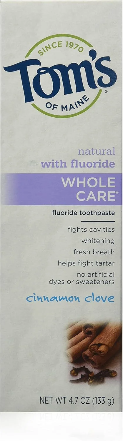 خمير دندان کامل مراقبت نعناع و ميخک تامز آف مين، بسته 6 عددی