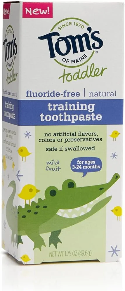 خمیر دندان آموزشی بدون فلوراید کودک تُمز آف مِین با طعم ملایم میوه، 50 گرم خمیر دندان آموزشی بدون فلوراید کودک تُمز آف مِین با طعم ملایم میوه، 50 گرم