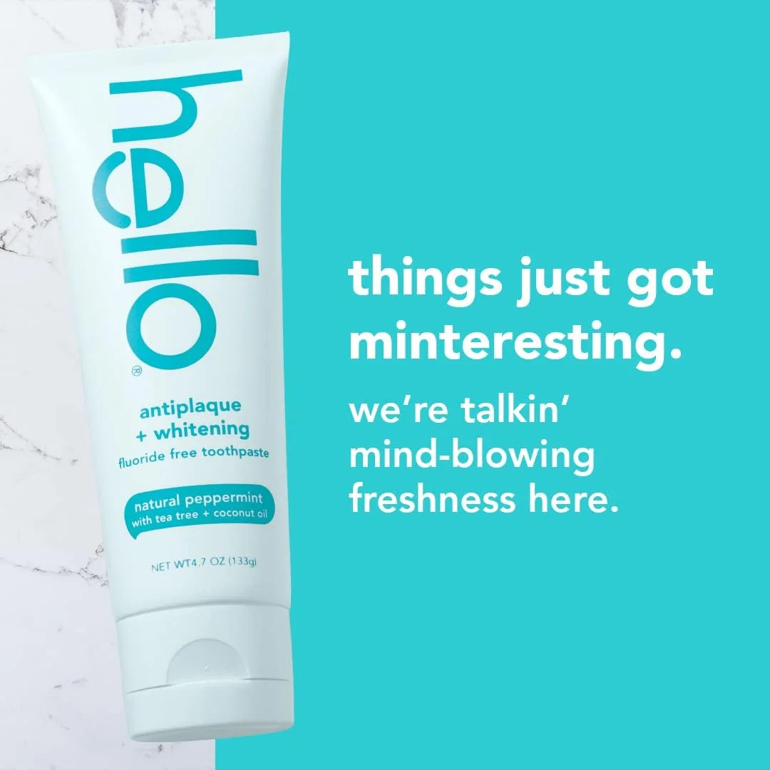 خمیر دندان ضد پلاک و سفید کننده بدون فلوراید، طعم نعناع طبیعی، بدون SLS، بدون گلوتن، بدون پراکسید، وگان، 133 گرم (بسته 4 عددی) خمیر دندان ضد پلاک و سفید کننده بدون فلوراید، طعم نعناع طبیعی، بدون SLS، بدون گلوتن، بدون پراکسید، وگان، 133 گرم (بسته 4 عددی)