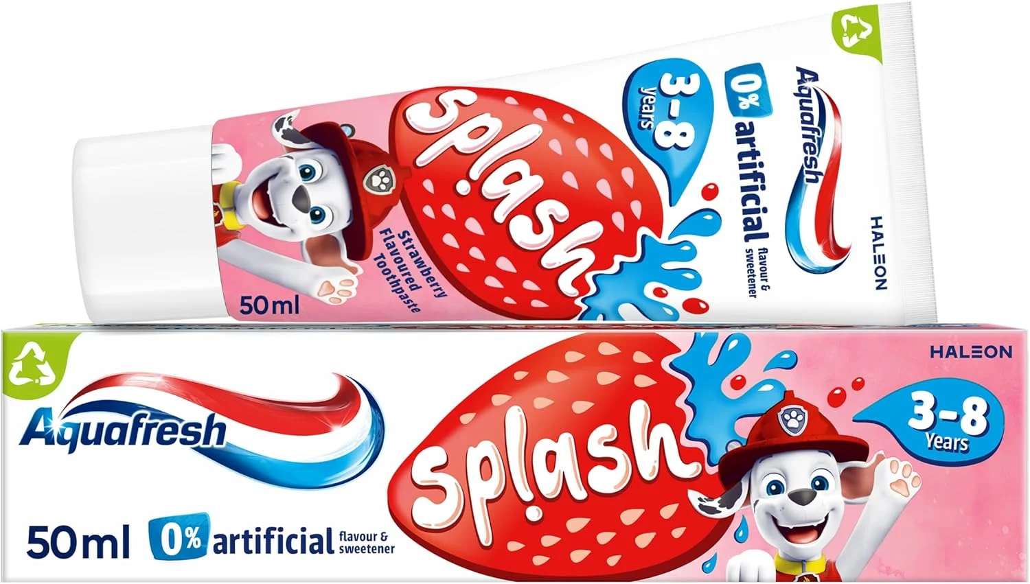 خمیر دندان کودکانه آکوافرش اسپلش با طعم توت فرنگی 50 میلی لیتر خمیر دندان کودکانه آکوافرش اسپلش با طعم توت فرنگی 50 میلی لیتر