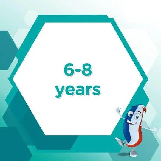 خمیر دندان آکوافرش مخصوص دندان های بزرگ کودکان 6-8 سال، 50 میلی لیتر - بسته 6 عددی خمیر دندان آکوافرش مخصوص دندان های بزرگ کودکان 6-8 سال، 50 میلی لیتر - بسته 6 عددی