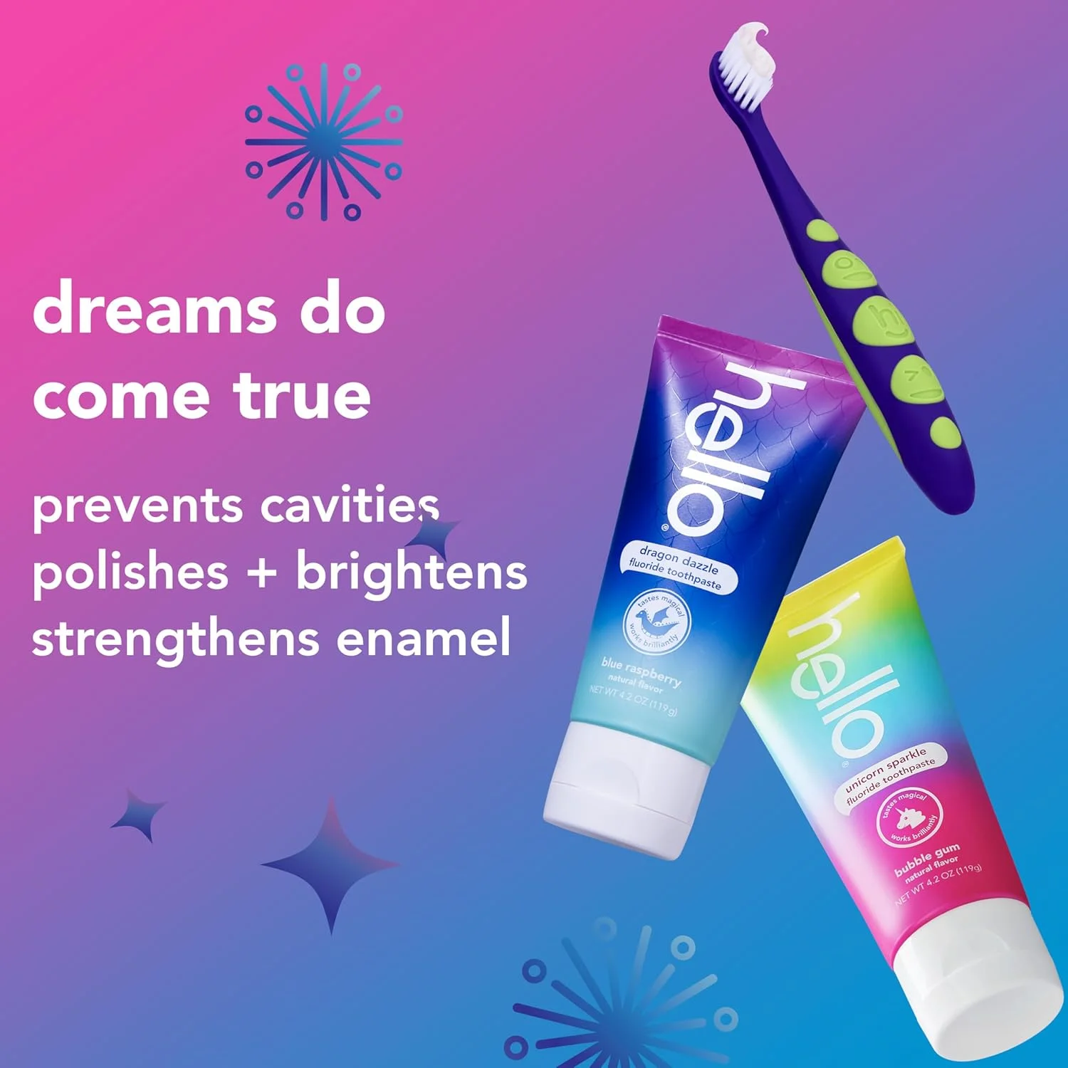 مجموعه هدیه مسواک و خمیر دندان کودکانه، شامل مسواک کودکانه با دسته پهن و 2 خمیر دندان کودکانه با تایمر شنی و فعالیت های سرگرم کننده تعطیلات در داخل، برای سنین 3 سال به بالا مجموعه هدیه مسواک و خمیر دندان کودکانه، شامل مسواک کودکانه با دسته پهن و 2 خمیر دندان کودکانه با تایمر شنی و فعالیت های سرگرم کننده تعطیلات در داخل، برای سنین 3 سال به بالا