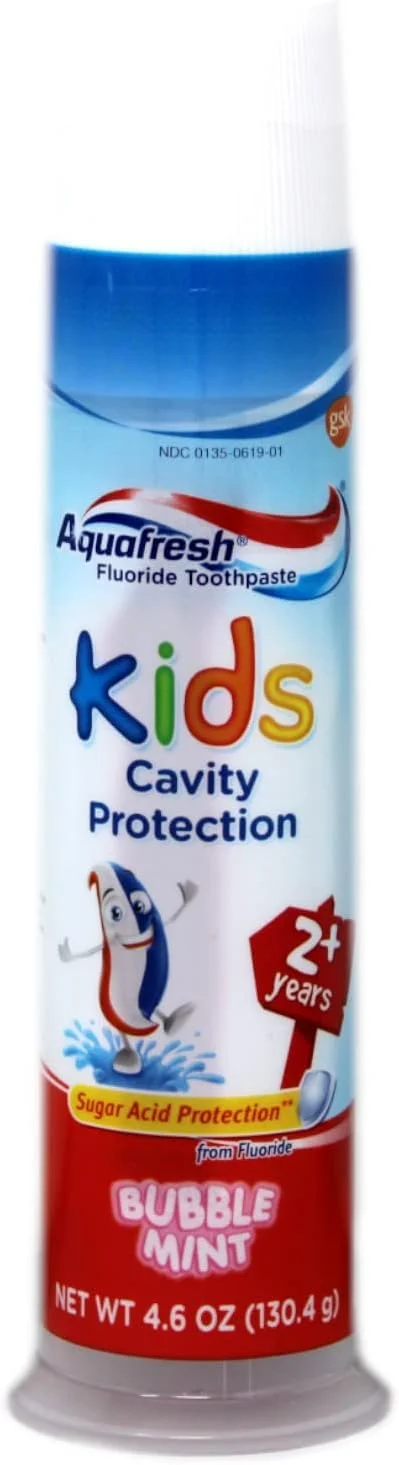 خمیر دندان محافظ حفره کودکانه آکوافرش با طعم نعناع حباب دار، 130 گرم (بسته 2 عددی) خمیر دندان محافظ حفره کودکانه آکوافرش با طعم نعناع حباب دار، 130 گرم (بسته 2 عددی)