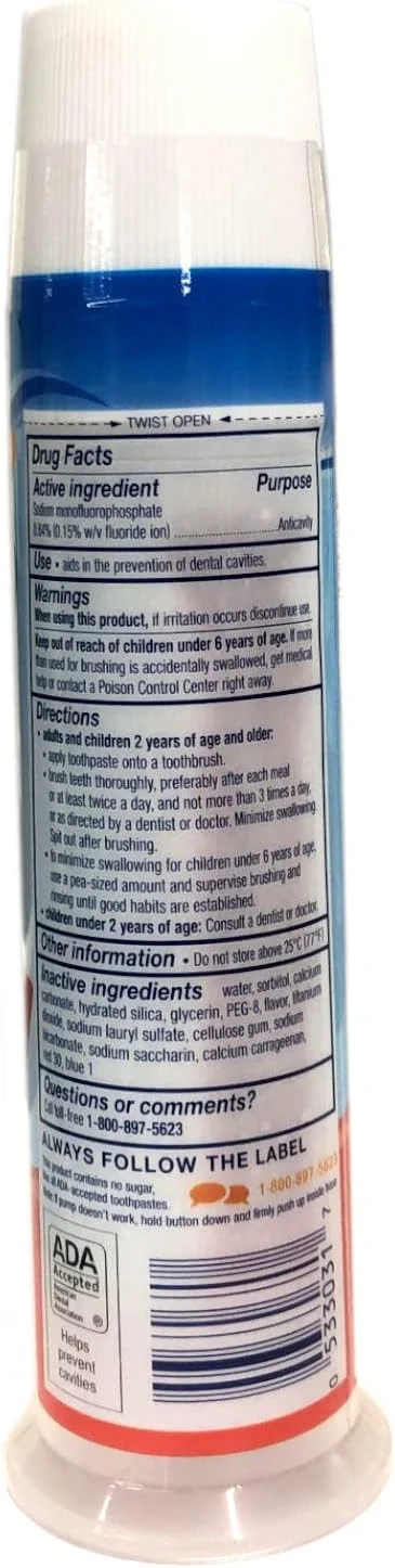 خمیر دندان محافظ حفره کودکانه آکوافرش با طعم نعناع حباب دار، 130 گرم (بسته 2 عددی) خمیر دندان محافظ حفره کودکانه آکوافرش با طعم نعناع حباب دار، 130 گرم (بسته 2 عددی)