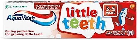 خمیر دندان آکوافرش مخصوص دندان های کوچک (3-5 سال) 75 میلی لیتر