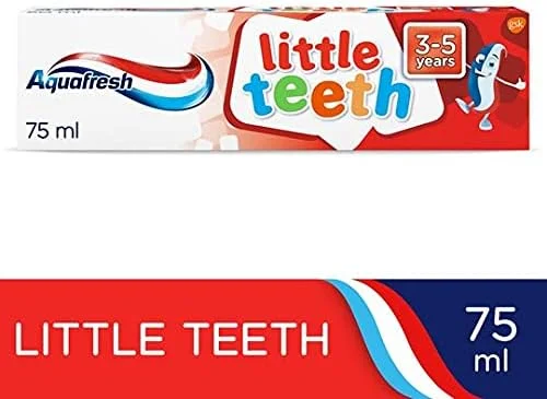 خمیر دندان آکوافرش مخصوص دندان های کوچک (3-5 سال) 75 میلی لیتر خمیر دندان آکوافرش مخصوص دندان های کوچک (3-5 سال) 75 میلی لیتر