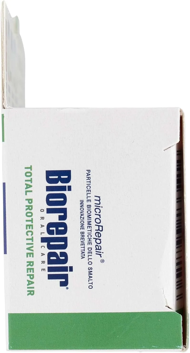 خمیر دندان محافظتی کامل Biorepair - ترمیم کننده و براق کننده - طراوت بخش - بدون فلوراید - 75 میلی لیتر