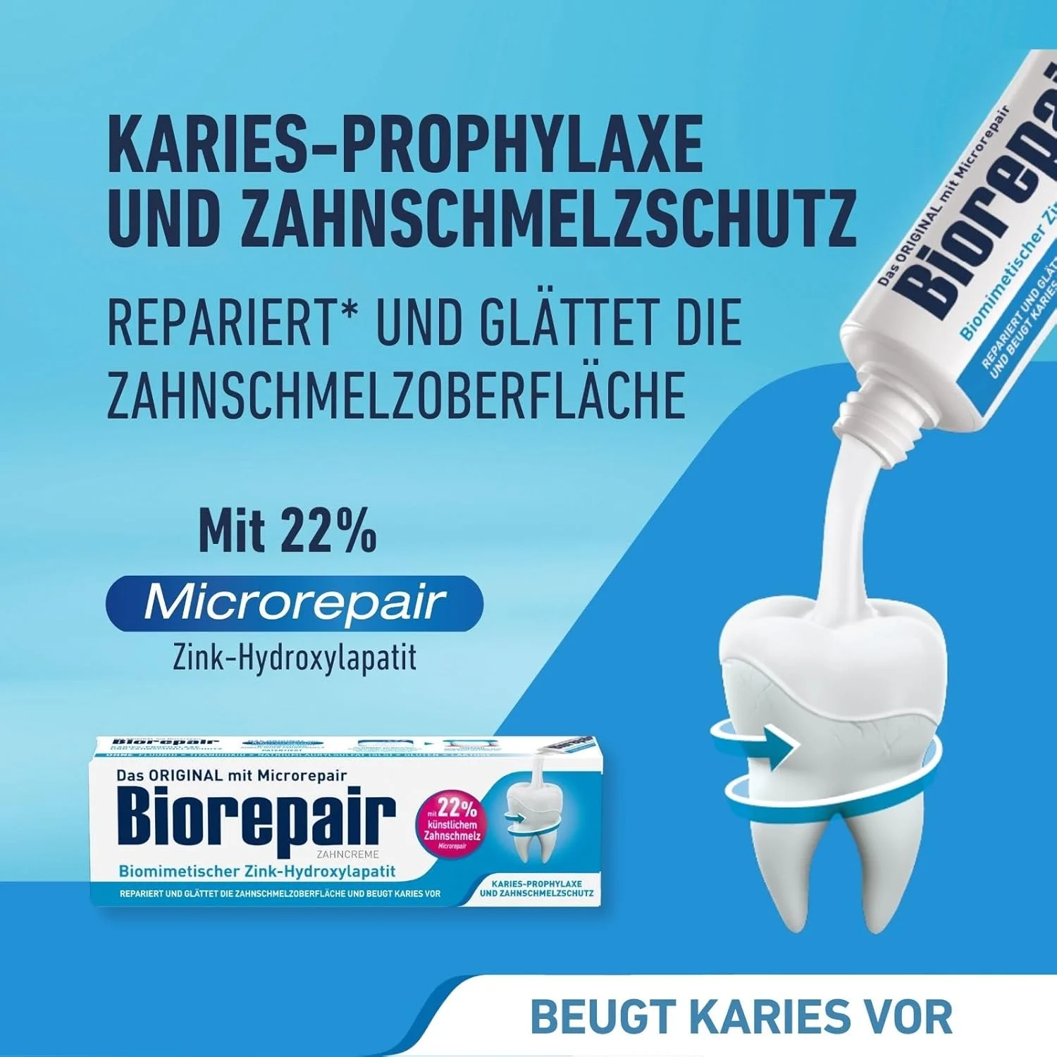 خمیر دندان محافظت کامل بایوریپیر DE حجم 75 میلی لیتر