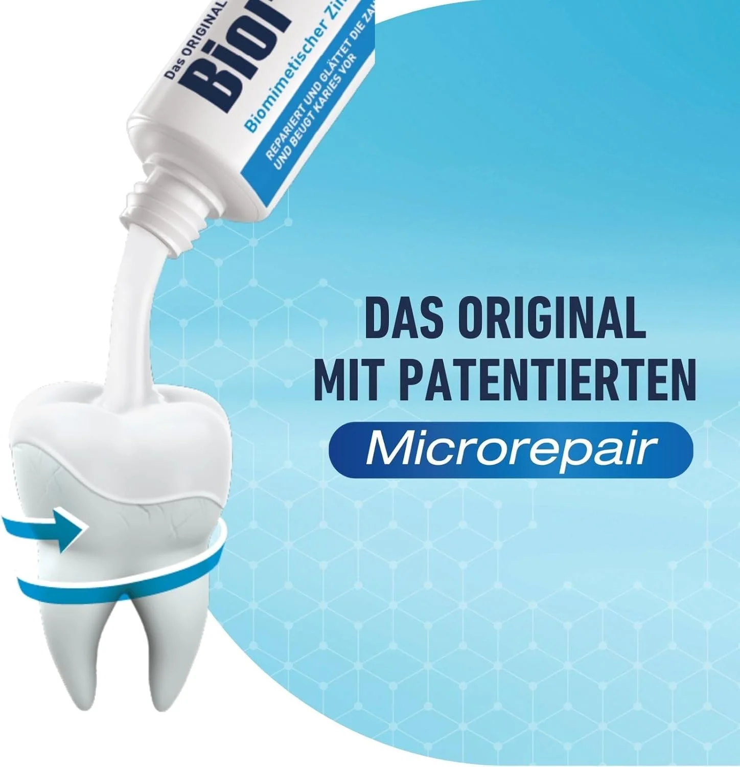 خمیر دندان محافظت کامل بایوریپیر DE حجم 75 میلی لیتر