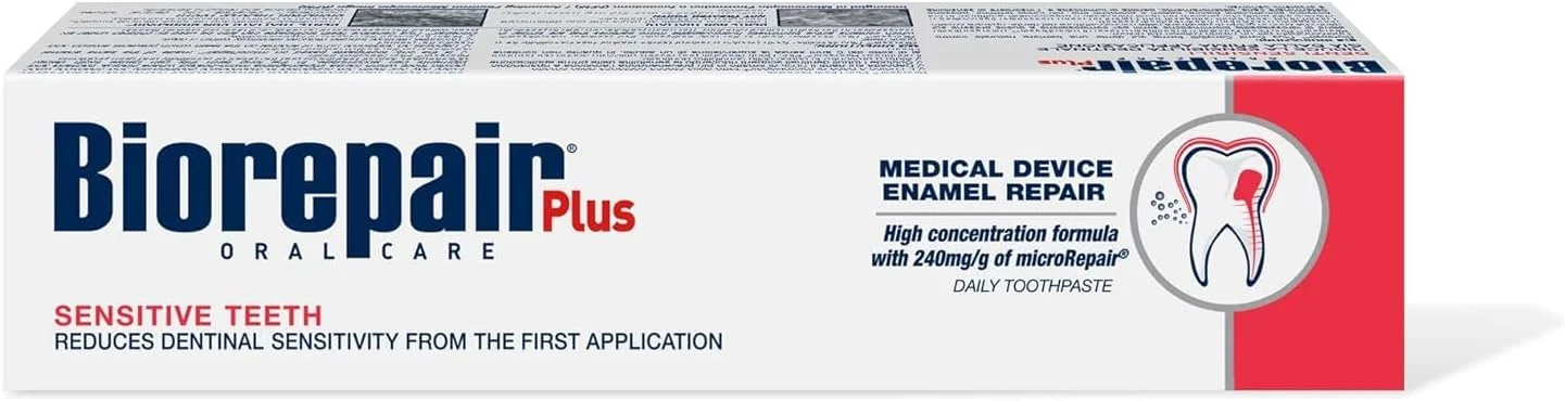 خمیر دندان روزانه بایوریپیر مناسب دندان های حساس 75 میلی لیتر