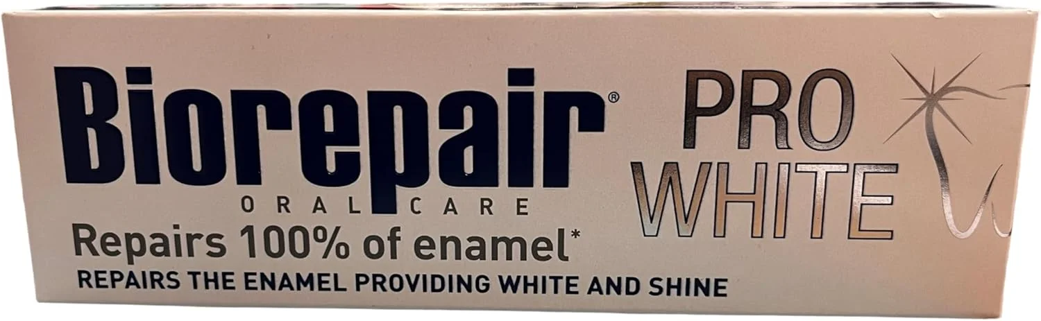 خمیر دندان سفید کننده "Pro White" بایوریپیر حاوی microRepair - تیوب 75 میلی لیتری [وارداتی از ایتالیا]
