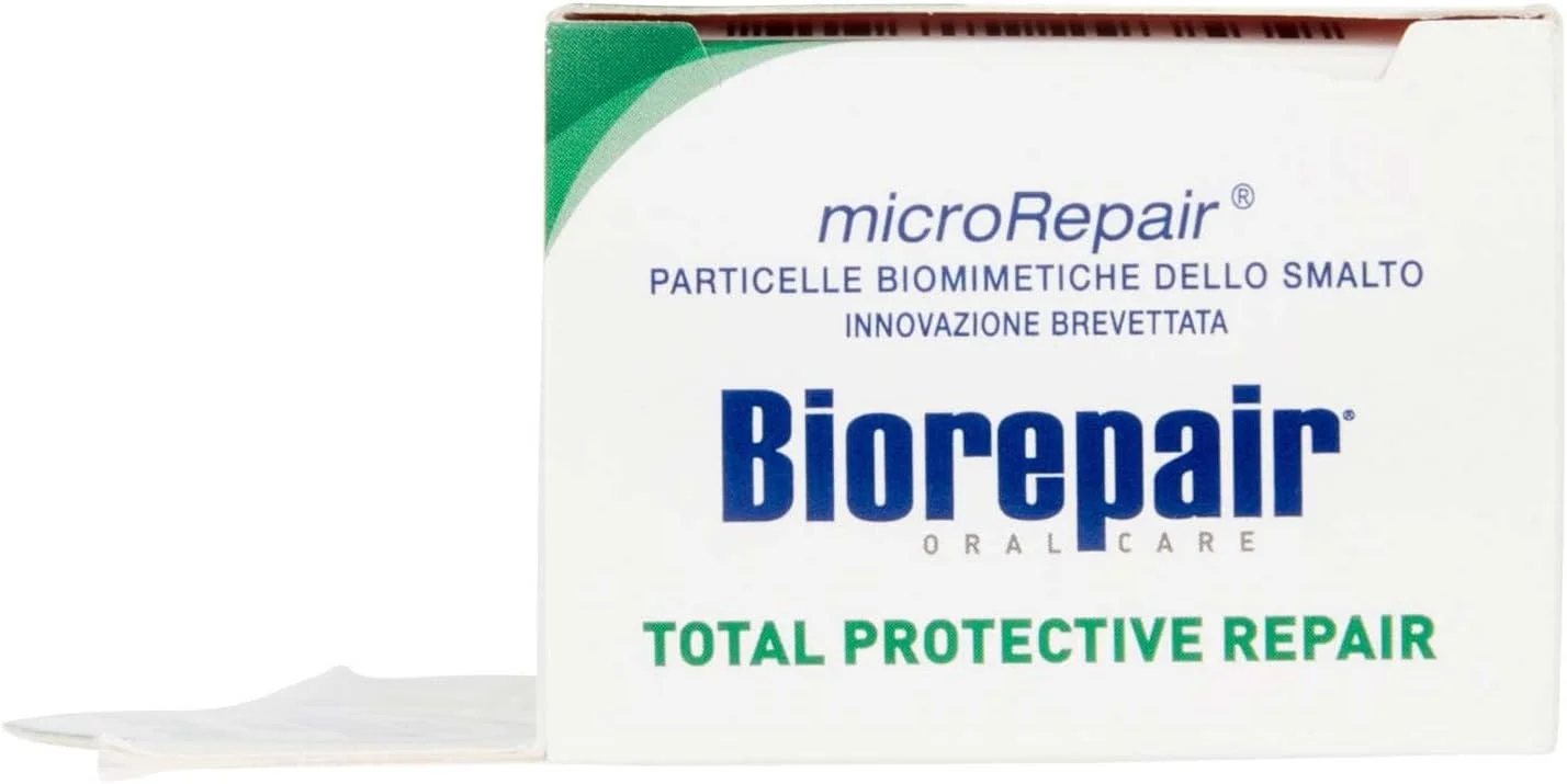 خمیر دندان محافظتی کامل Biorepair با microRepair، فرمول جدید - تیوب 75 میلی لیتری [محصول ایتالیا]
