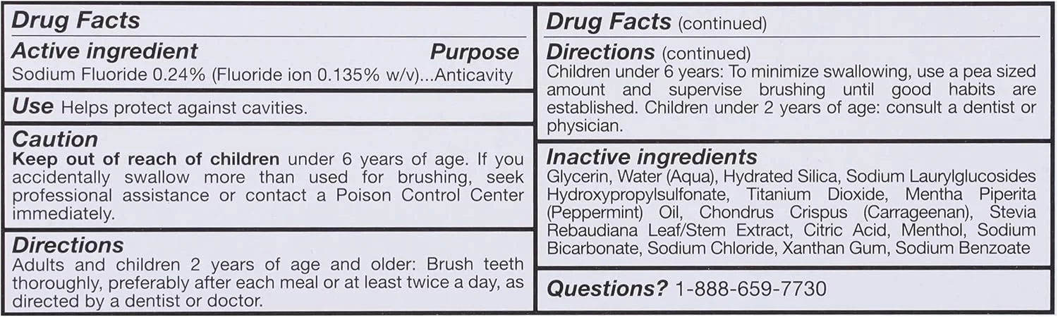 خمیر دندان جیسون پاور اسمایل حاوی فلوراید ۱۱۹ گرم