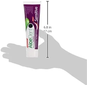خمیر دندان آلوئه ورا مخصوص دندان های حساس آلوئودنت 100 میلی لیتر