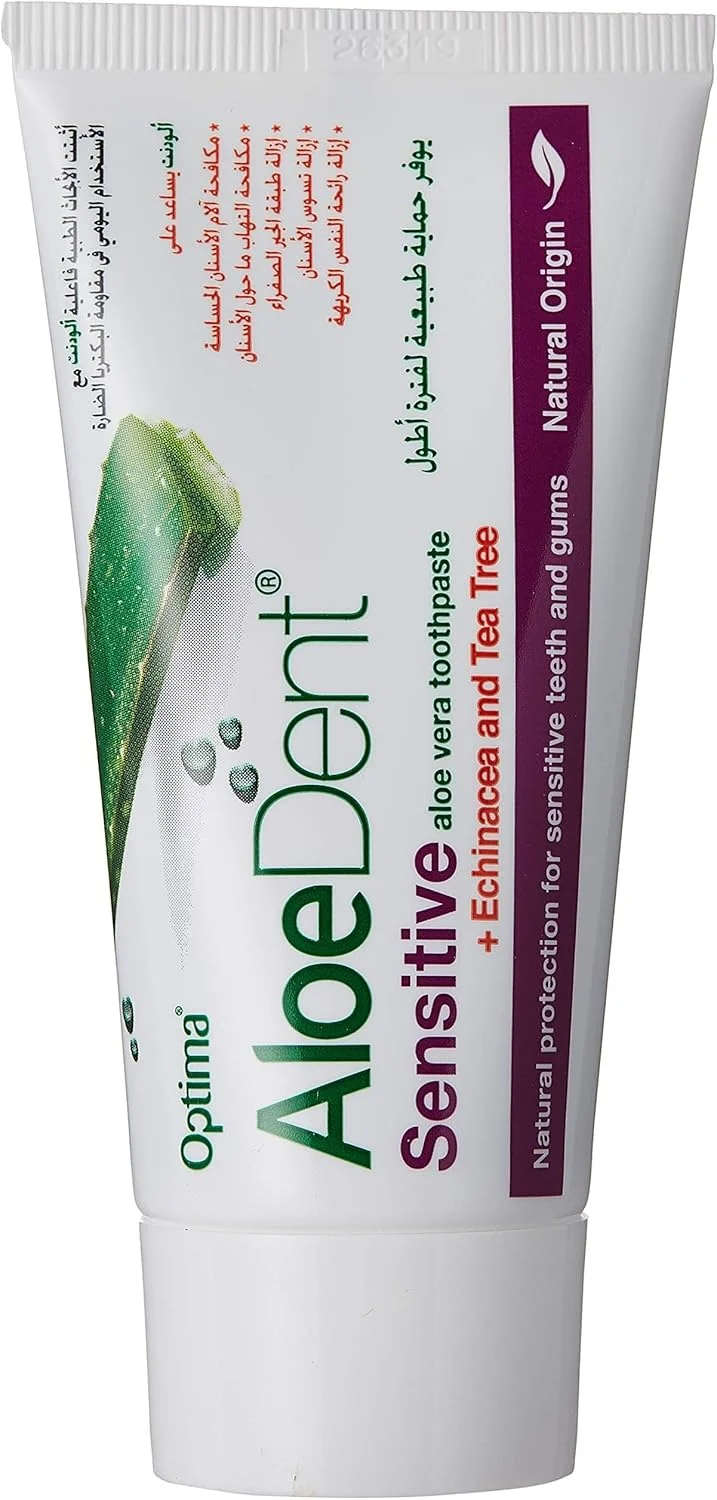 خمیر دندان آلوئه دنت مخصوص دندان های حساس، 50 میلی لیتر
