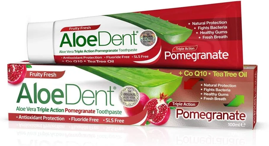 خمیر دندان انار Aloe Dent، ۱۰۰ میلی لیتر خمیر دندان انار Aloe Dent، ۱۰۰ میلی لیتر