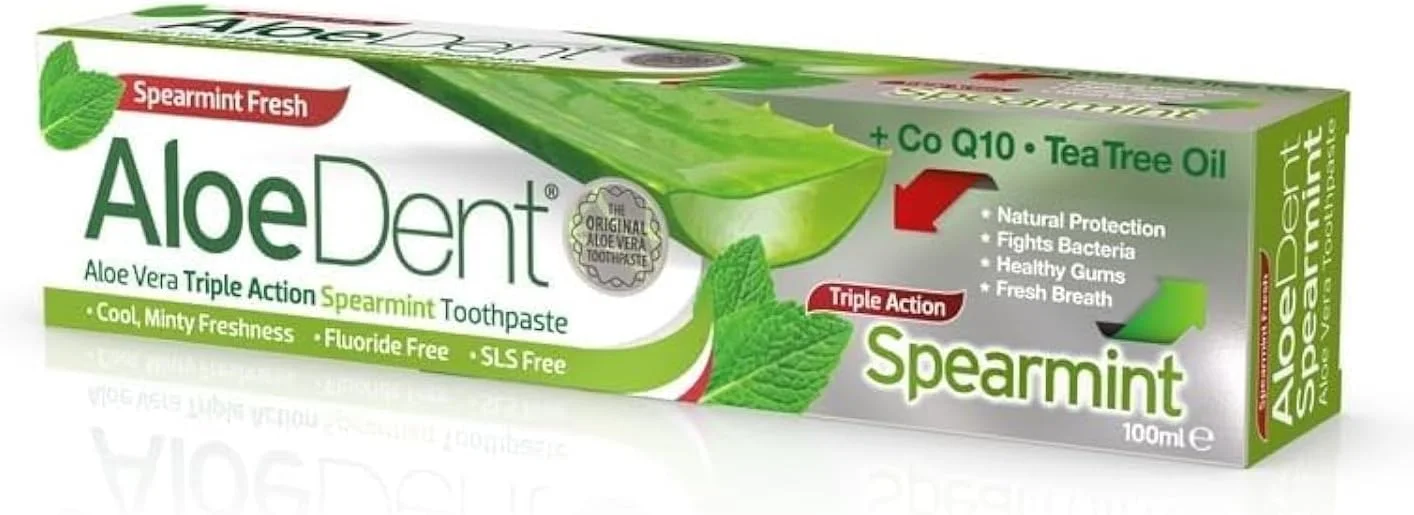 خمیر دندان کودک آلوئه دنت با طعم نعناع، ۱۰۰ میلی لیتر خمیر دندان کودک آلوئه دنت با طعم نعناع، ۱۰۰ میلی لیتر