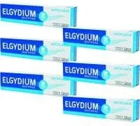 خمیر دندان ضد پلاک الجیدیوم ۷۵ میلی لیتر بسته ۶ عددی