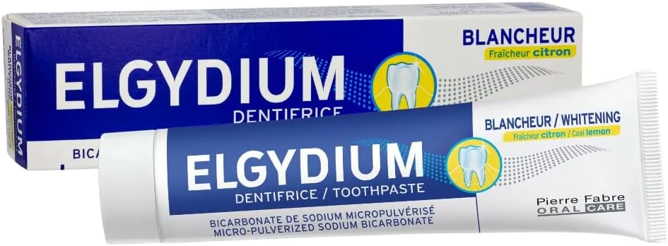 خمیر دندان سفید کننده الجیدیوم با طعم لیمو خنک ۷۵ میلی لیتر