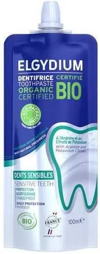 خمیر دندان الجیدیوم مناسب دندان های حساس با بسته بندی سازگار با محیط زیست ۱۰۰ میلی لیتر