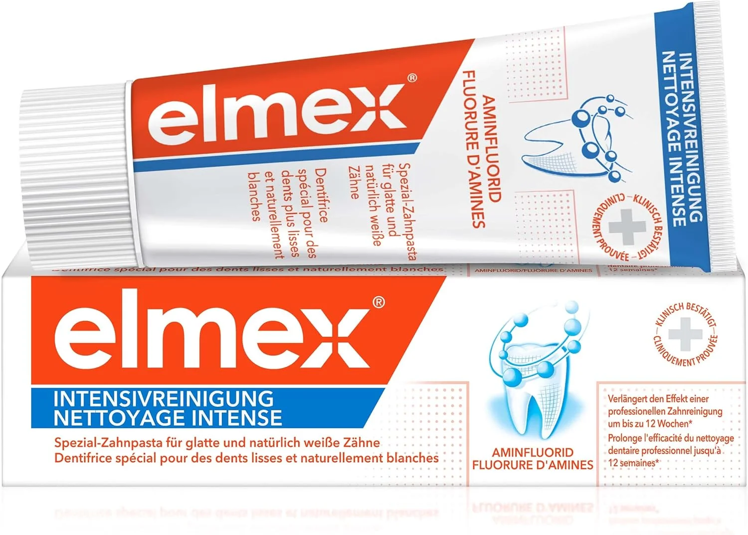 خمیر دندان تمیز کننده قوی المکس 50 میلی لیتر - طراحی ویژه برای دندان های صاف و سفید طبیعی - افزایش اثر تمیز کردن حرفه ای دندان